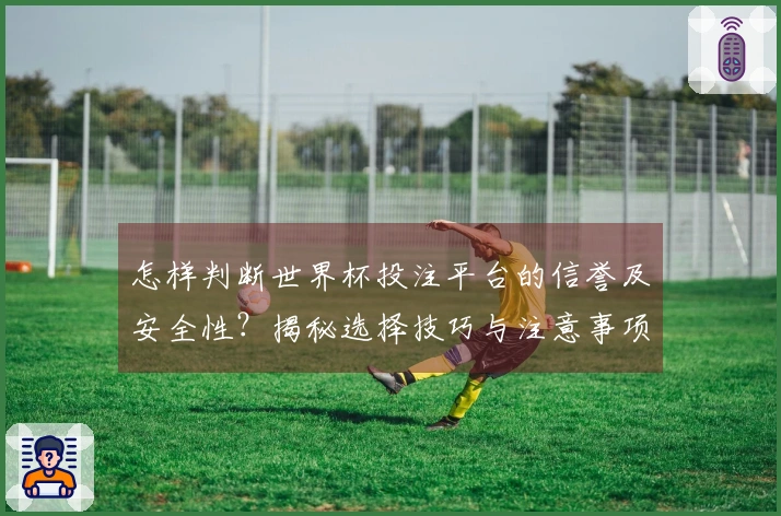 怎样判断世界杯投注平台的信誉及安全性?揭秘选择技巧与注意事项